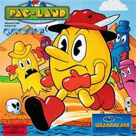 Box cover for Pac-Land on the Amstrad CPC.