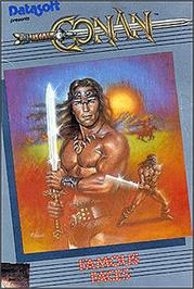 Box cover for Pooyan on the Apple II.