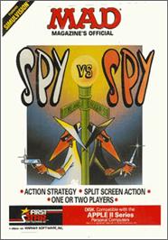 Box cover for Spy vs. Spy on the Apple II.