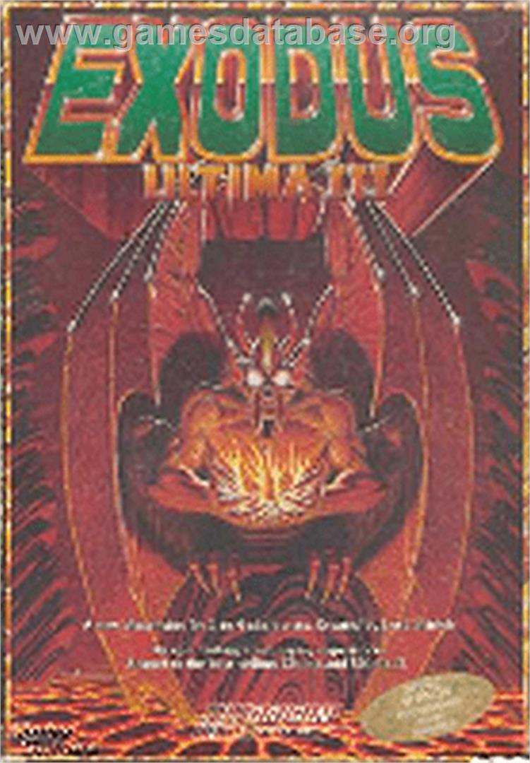 Ultima III: Exodus - Apple II - Artwork - Box