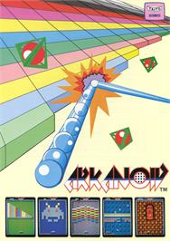 Advert for Arkanoid on the Nintendo Game Boy Color.
