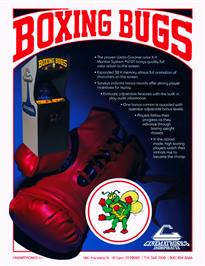 Advert for Boxing Bugs on the Arcade.