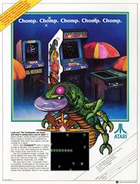 Advert for Centipede on the Atari 8-bit.