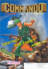 Advert for Commando on the Apple II.
