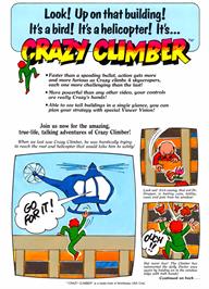 Advert for Crazy Climber on the Arcade.