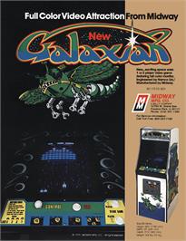 Advert for Galaxian on the Arcade.