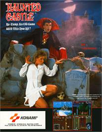 Advert for Haunted Castle on the Arcade.
