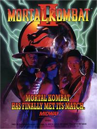 Advert for Mortal Kombat II on the Nintendo Game Boy.
