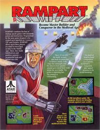 Advert for Rampart on the Nintendo Game Boy Color.