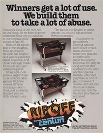 Advert for Rip Off on the Arcade.