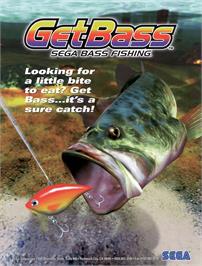 Advert for Sega Bass Fishing on the Sega Dreamcast.