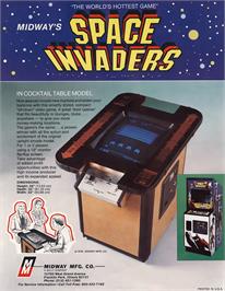 Advert for Space Invaders on the MSX 2.