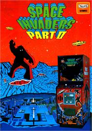 Advert for Space Invaders Part II on the Arcade.