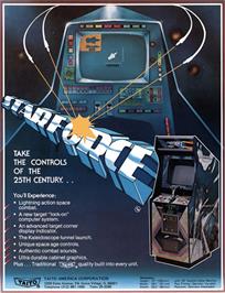 Advert for Star Force on the Sega SG-1000.