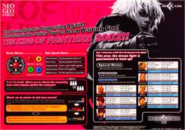 Advert for The King of Fighters 10th Anniversary on the Arcade.
