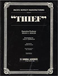 Advert for Thief on the Arcade.