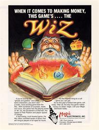 Advert for Wiz on the Arcade.