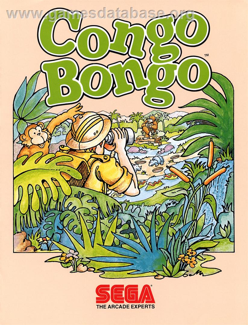 Congo Bongo - Coleco Vision - Artwork - Advert