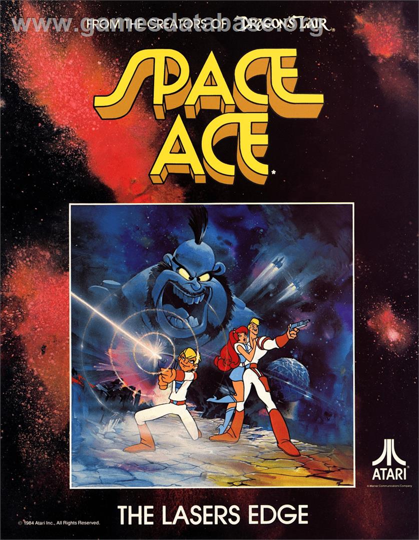 Space Ace - Arcade - Artwork - Advert