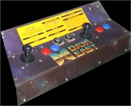 Arcade Control Panel for Super Volleyball.