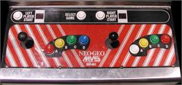 Arcade Control Panel for The King of Fighters 10th Anniversary.