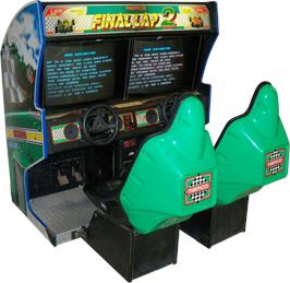 Arcade Cabinet for Final Lap 2.