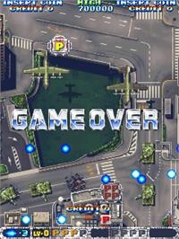 Game Over Screen for Air Gallet.