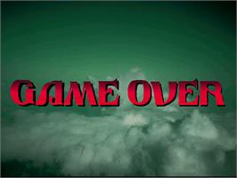 Game Over Screen for Giga Wing 2.