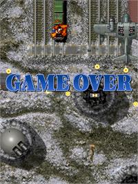 Game Over Screen for Raiden Fighters 2.1.