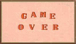 Game Over Screen for Saboten Bombers.