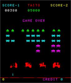 Game Over Screen for Space Invaders Part II.
