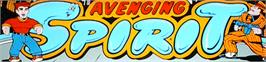 Arcade Cabinet Marquee for Avenging Spirit.