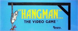 Arcade Cabinet Marquee for Hangman.