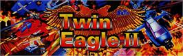 Arcade Cabinet Marquee for Twin Eagle II - The Rescue Mission.