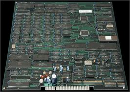 Printed Circuit Board for Super Volley '91.