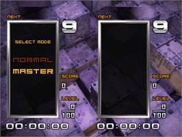 Select Screen for Tetris the Absolute The Grand Master 2.