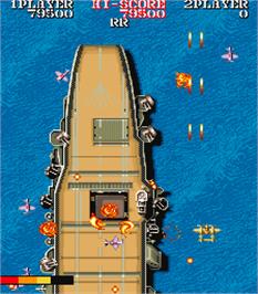In game image of 1943: The Battle of Midway on the Arcade.