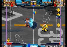 In game image of Bang Bead on the Arcade.