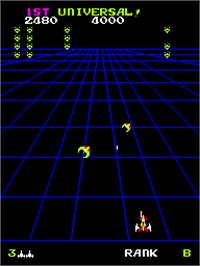 In game image of Devil Zone on the Arcade.