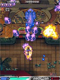 In game image of ESP Ra.De. on the Arcade.