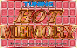 Title screen of Hot Memory on the Arcade.
