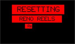 Title screen of Reno Reels on the Arcade.