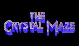 Title screen of The Crystal Maze on the Arcade.