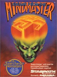 Box cover for Escape from the Mindmaster on the Atari 2600.