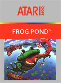 Box cover for Frog Bog on the Atari 2600.