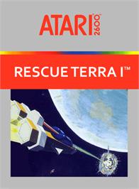 Box cover for Rescue Terra I on the Atari 2600.