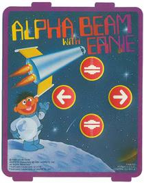 Overlay for Alpha Beam with Ernie on the Atari 2600.