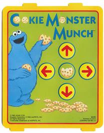 Overlay for Cookie Monster Munch on the Atari 2600.