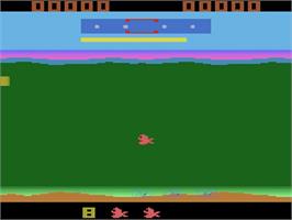 In game image of Funky Fish on the Atari 2600.
