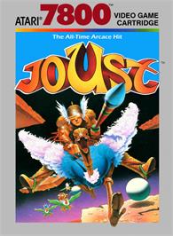 Box cover for Joust on the Atari 7800.